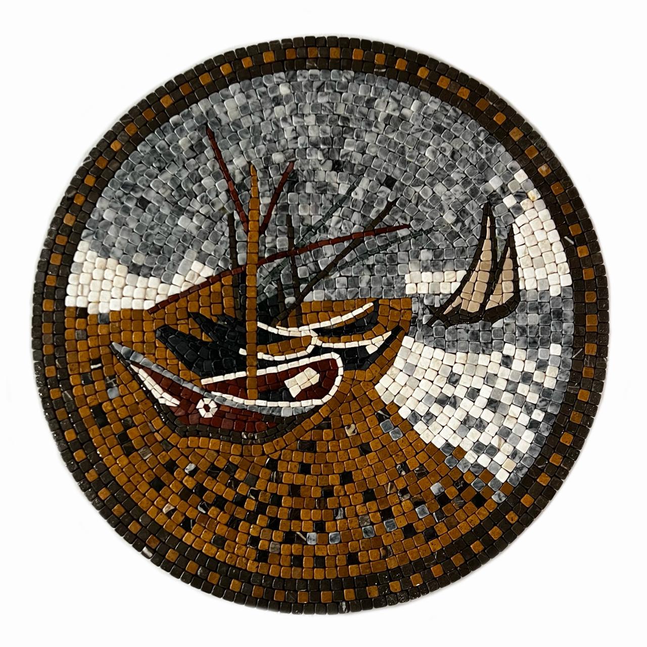 BOAT ON A DEATH RIVER - Mosaic By Qureshi's