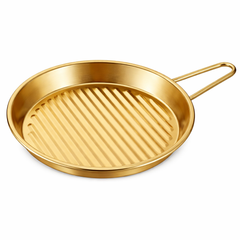 Golden Multipurpose Serving Grill Plate  20 cm | 23 cm