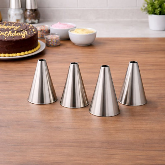 Prestige Cream Horn Mould Set – 4 Pcs Baking Tool