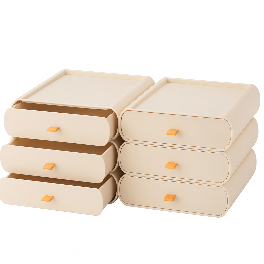 Daraz Storage Box – Multi-Layer Desktop Drawer Organizer for Home & Office