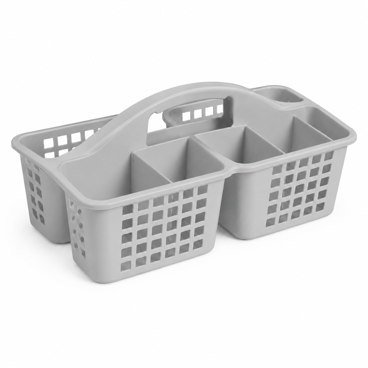 1 Pc Assorted Multipurpose Caddy Divided Organizer Basket – Portable Storage & Cleaning Supply Holder - Habitt