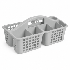 1 Pc Assorted Multipurpose Caddy Divided Organizer Basket – Portable Storage & Cleaning Supply Holder - Habitt