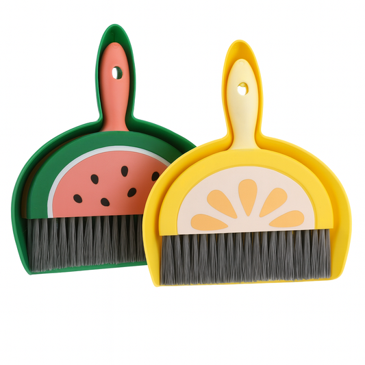 Mini Dust Pan with Fruit Print – Assorted Colors