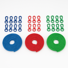 1Pc Iron Cloth Clips with Durable Rope Set for Strong, Secure Outdoor & Indoor Drying