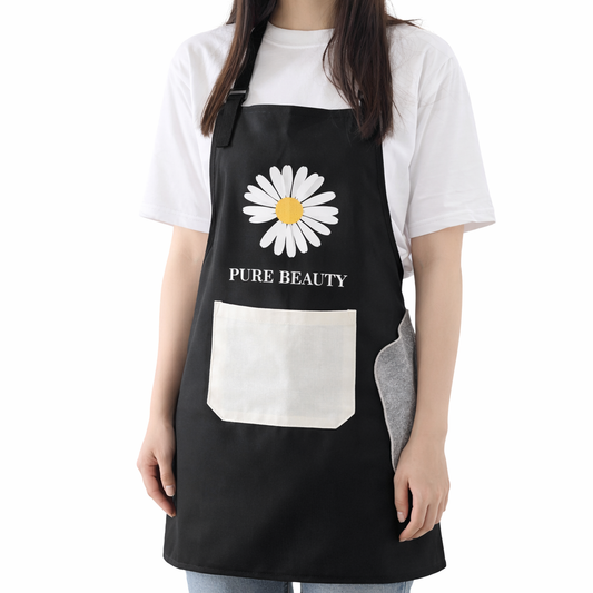 Imperial Pure Beauty Apron – Stylish Waterproof Kitchen Apron with Pocket - Habitt