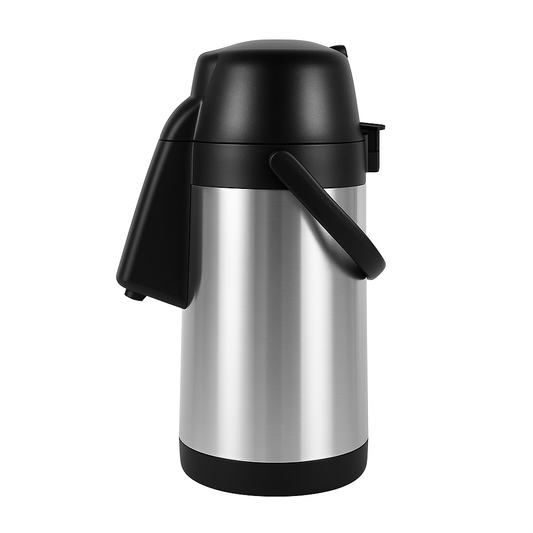 Stainless Steel Vacuum Jug – 3.5L Airpot Dispenser | Hot & Cold Beverage Server