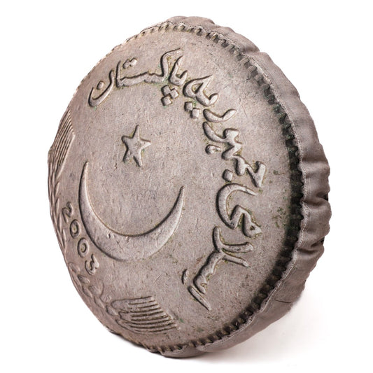 BOGO - 5 Rupee  Coin Filled Cushion 16x16 - Habitt