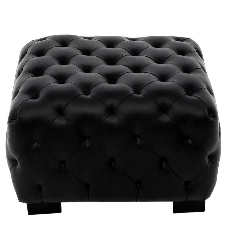 Black Punched Puff