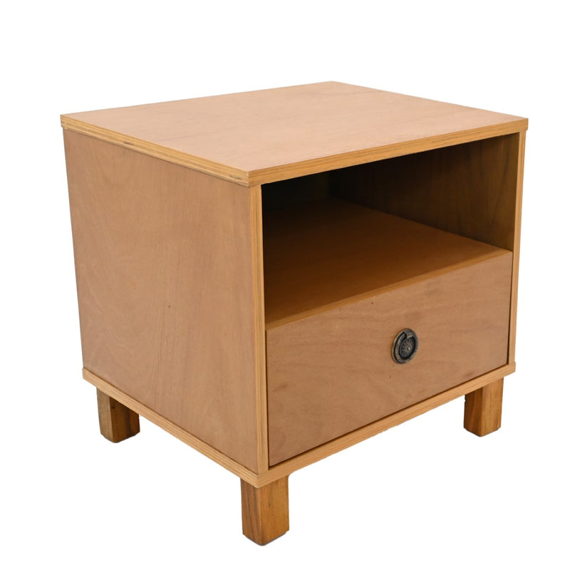 Carlo King Size Bed With 2 Side Table