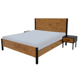 Remington King Size Bed with 2 Side Tables