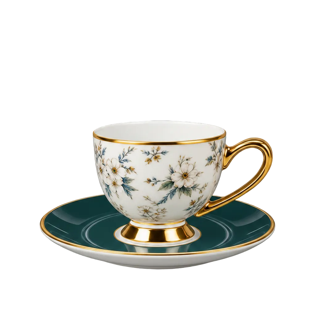 12 PCS Signature Cup & Saucer Set – Premium Tea & Coffee Serveware
