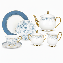 Classic 24-Piece Tea Set | Stylish Tea & Serving Collection