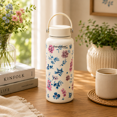 Assorted T.Trek Botanic S. Bottle 950ML – Floral Insulated Water Bottle