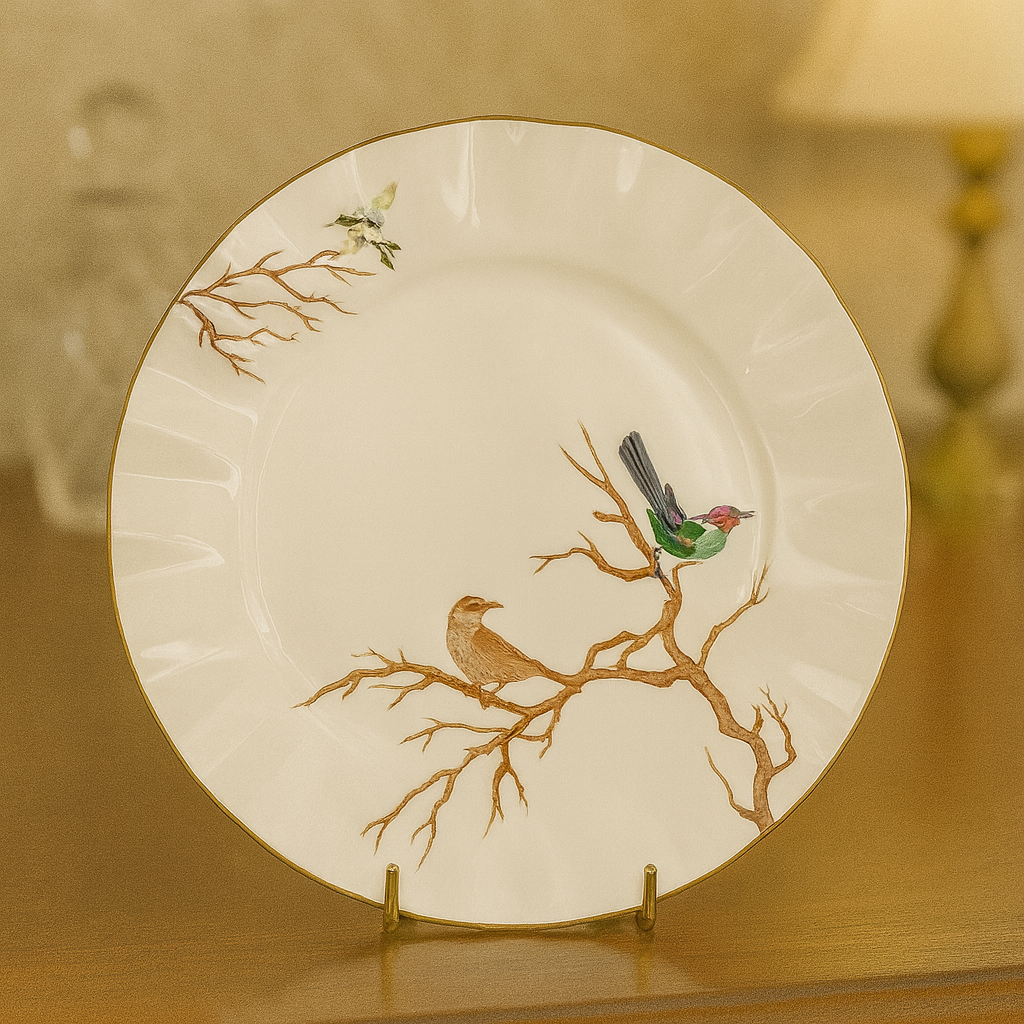 Luxury Dinner Plate – ANGELA Collection | 10.5 Inch Single Plate