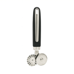 2-in-1 Stainless Steel Pizza Cutter Wheel & Server – Ergonomic Handle for Effortless Cutting & Serving