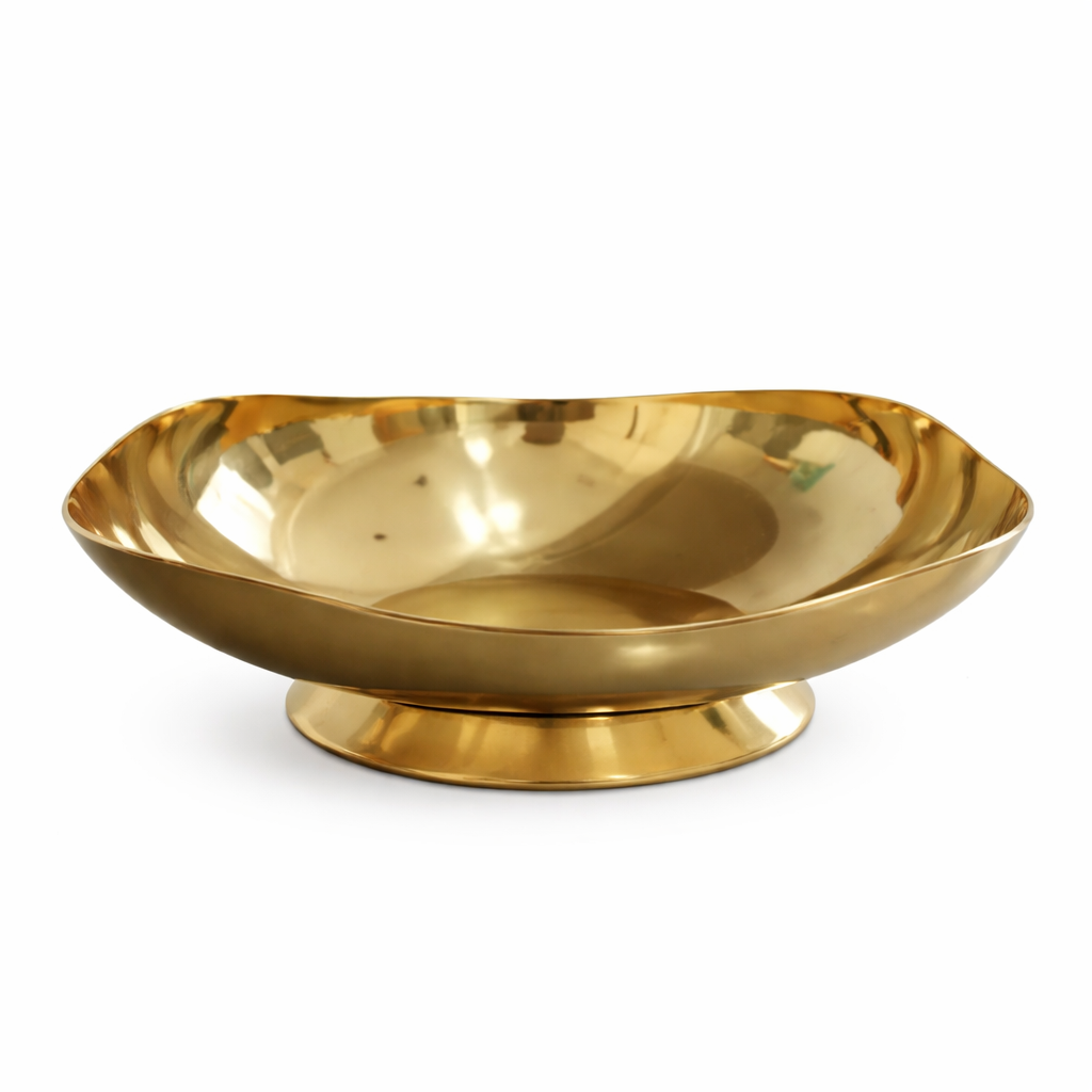 Golden Ice Cream Bowl – 16 cm | 18 cm