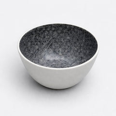 Ceramic Bowl Grey Stoneware Compact and stylish - Habitt