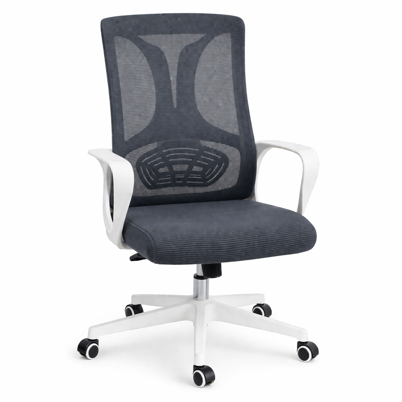 Galaxy 503 Ergonomic Mesh Executive Office Chair – Breathable Mid-Back Computer Chair with Lumbar Support - Habitt