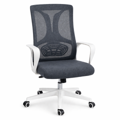 Galaxy 503 Ergonomic Mesh Executive Office Chair – Breathable Mid-Back Computer Chair with Lumbar Support - Habitt