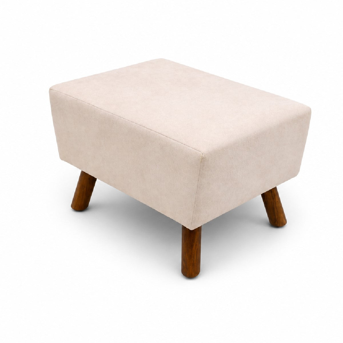 Clara Chair & Puff Set | Luxury Upholstered Accent Chair with Ottoman - Habitt