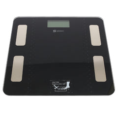 SAYONA SY2330 Digital Bath Scale – Precision Body Weight Scale with Sleek Black Glass Design