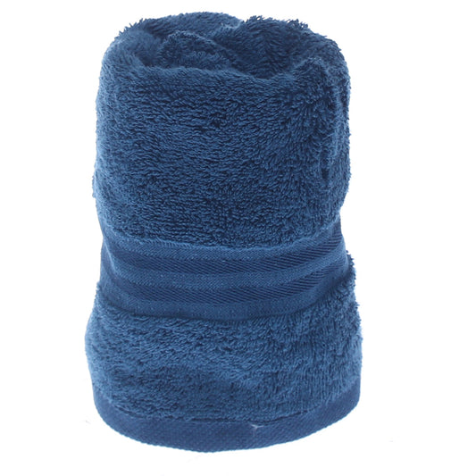 Soft &amp; Absorbent Blue Hand Towel – 500 GSM, 40x70 cm