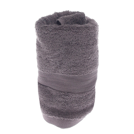 Premium Charcoal Grey Hand Towel – 500 GSM, 40x70 cm - Habitt
