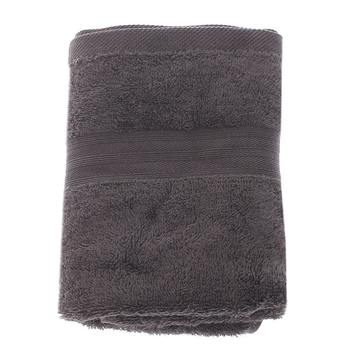 Premium Charcoal Grey Hand Towel – 500 GSM, 40x70 cm - Habitt