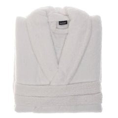 Luxury White Bathrobe – 450 GSM, Medium Size