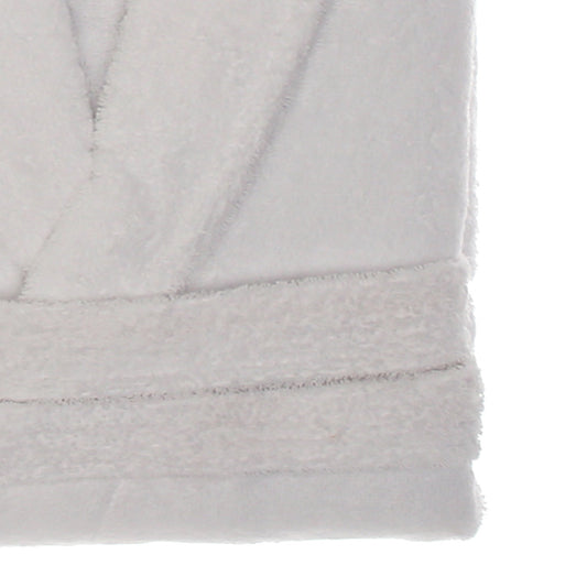 Luxury White Bathrobe – 450 GSM, Medium Size