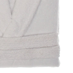 Luxury White Bathrobe – 450 GSM, Medium Size