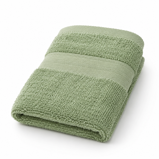 Mint Green Face Towel – 500 GSM (30 x 30 cm)