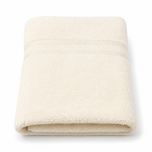 Off-White Bath Towel (70x140 cm)