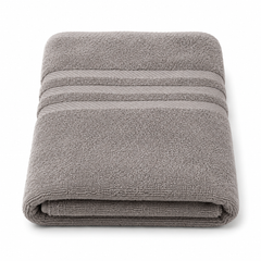 Silver Grey Bath Towel (70x140 cm)