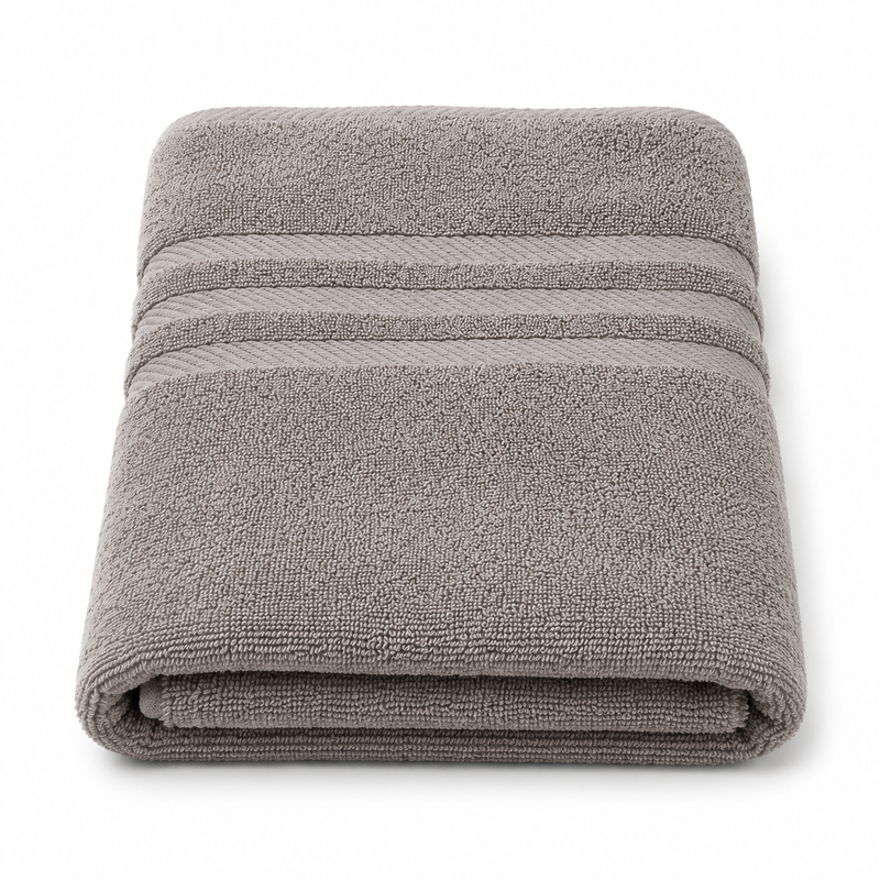 Silver Grey Hand Towel (50x100 cm)