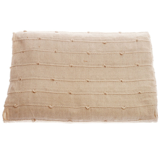 White Textures Bed Cover 94x102"