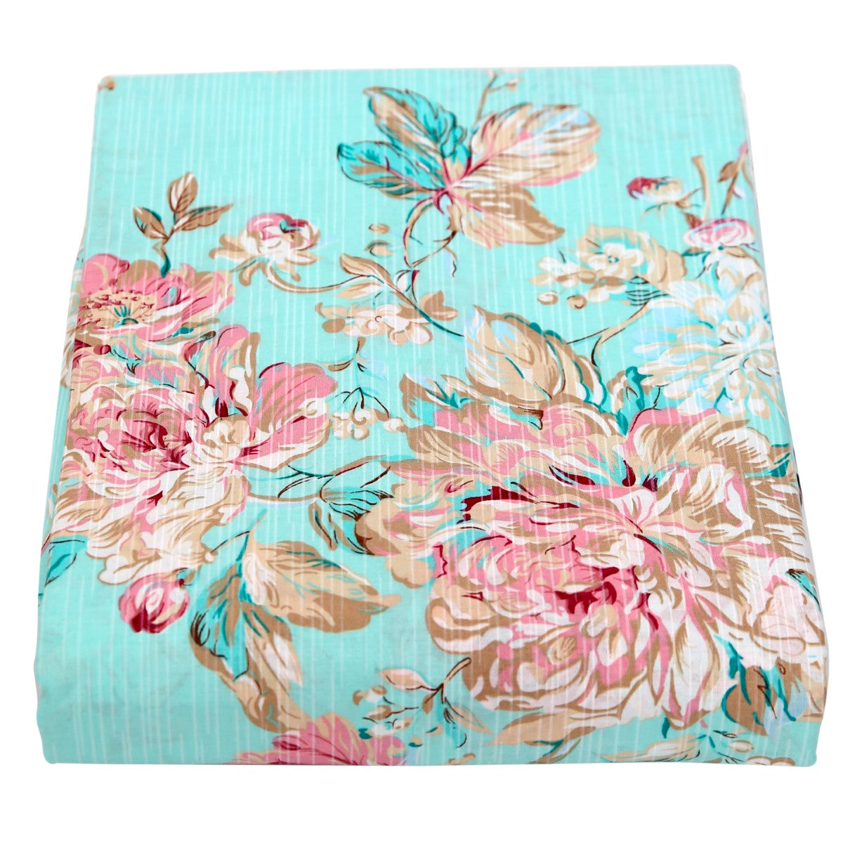 Sky Floral Double Bed Sheet 90x100"