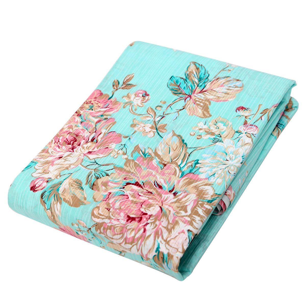 Sky Floral Double Bed Sheet 90x100"