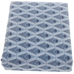Blue Patterns Double Quilt Cover 90x96" Cotton