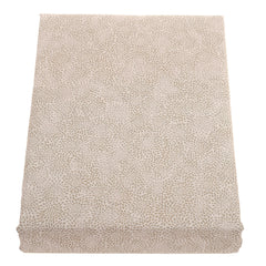 Double Bed Sheet Percale Beige 96X102" Digital Print