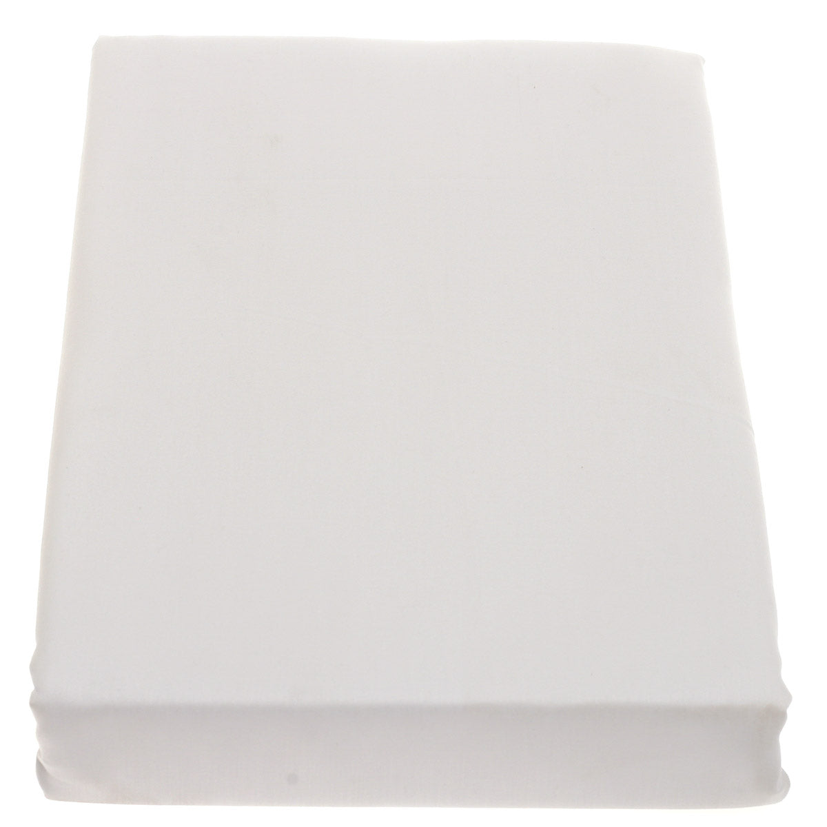 Double Bed Sheet Satin Light Grey 96X102" Dyed