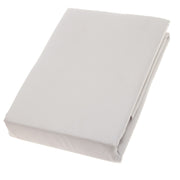 Double Bed Sheet Satin Light Grey 96X102" Dyed - Habitt