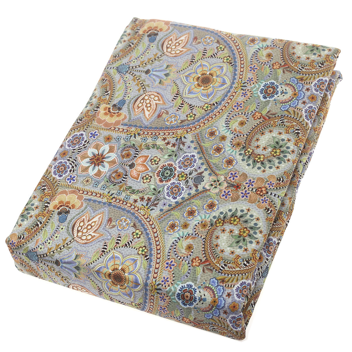 Double Bed Sheet Satin Multi 96X102" Rotary Printing