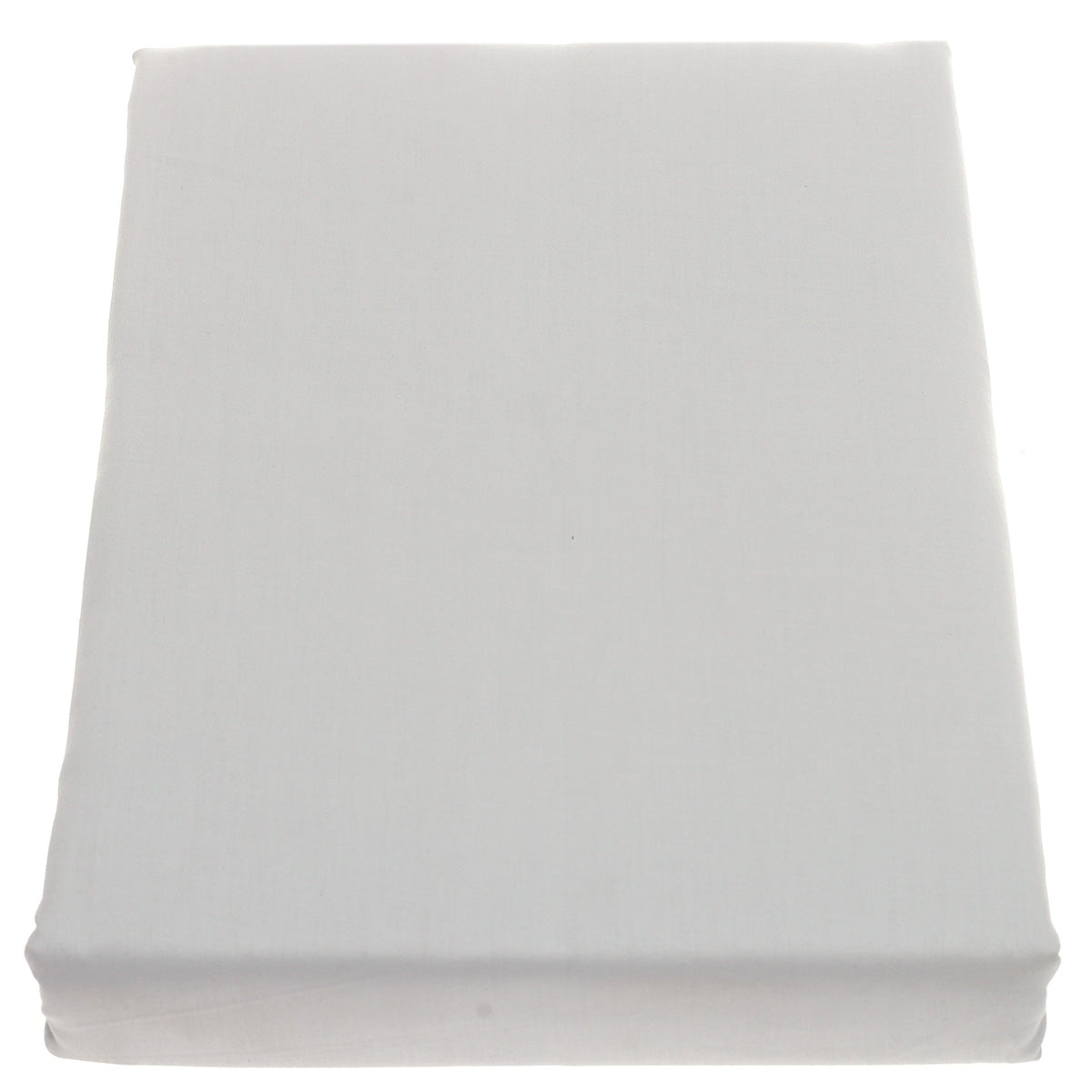 Double Bed Sheet Satin Silver 96X102" Dyed