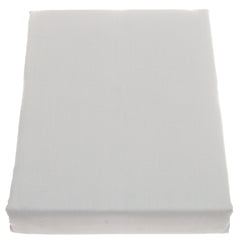 Double Bed Sheet Satin Silver 96X102" Dyed