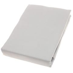 Double Bed Sheet Satin Silver 96X102" Dyed