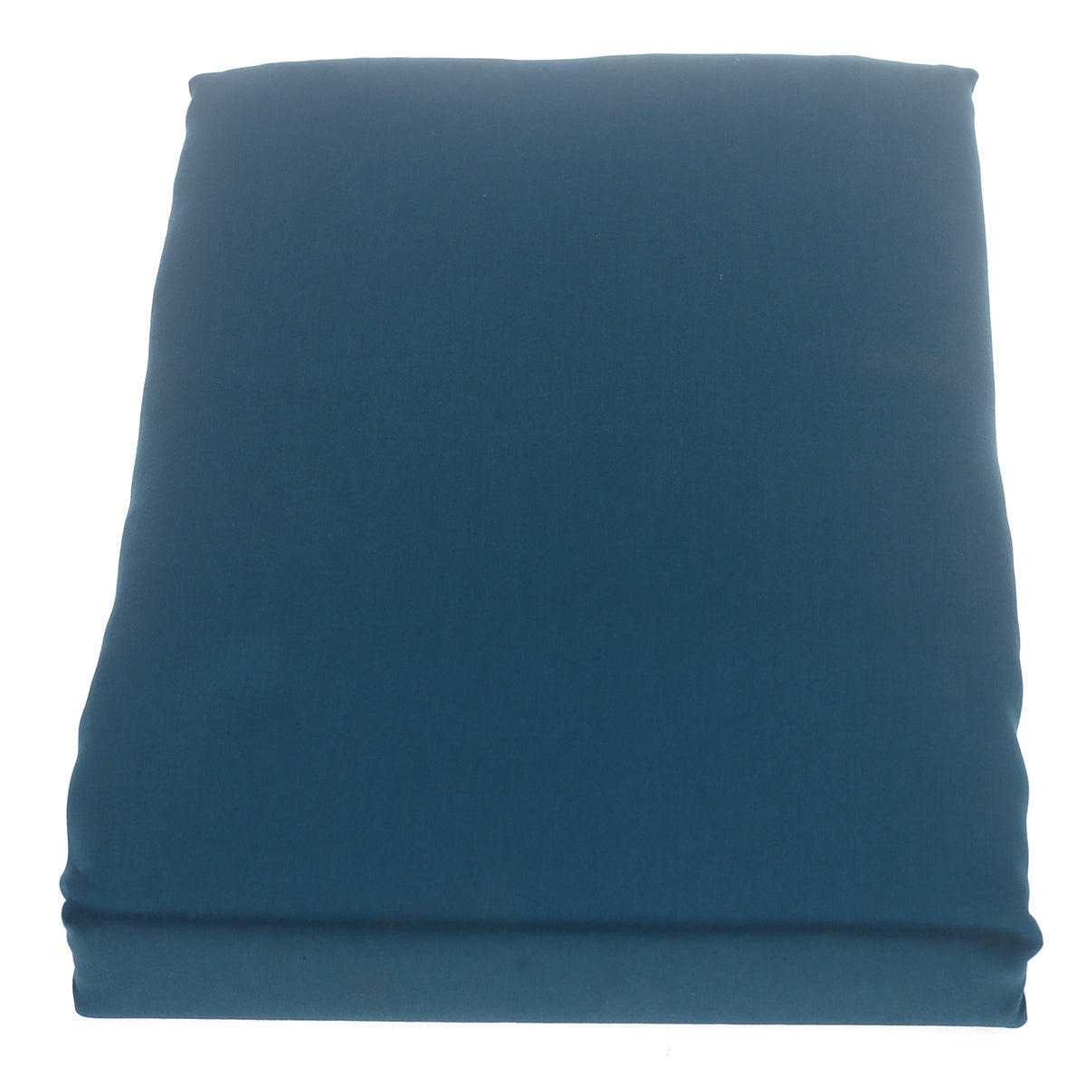 Double Bed Sheet Satin Turquoise 96X102" Dyed