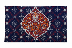 Earth Red Bridal Bedding Set of 6 Pcs | Traditional Printed Wedding Bed Set