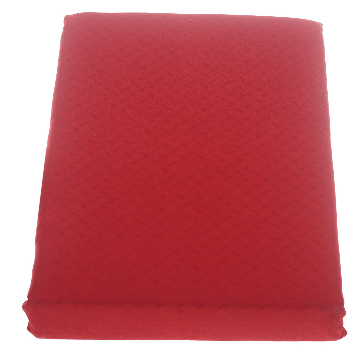 Dyed Double Bed Sheet Red Textured 96x102 Summer