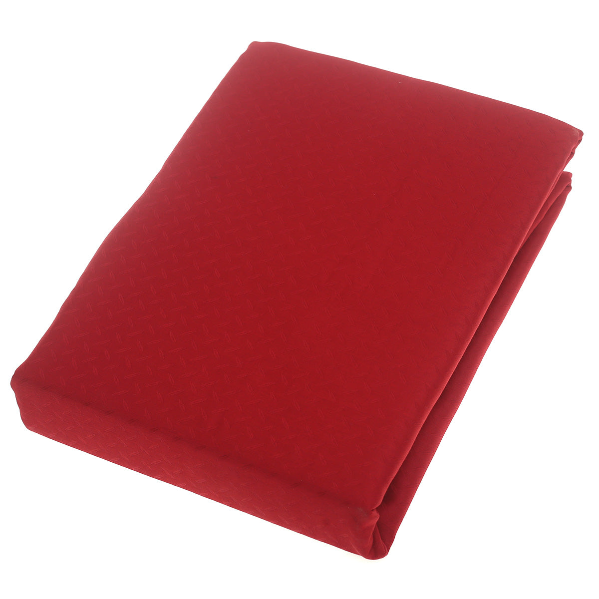 Dyed Double Bed Sheet Red Textured 96x102 Summer